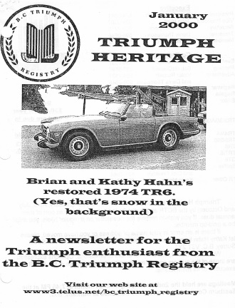 Jan 2000 Newsletter