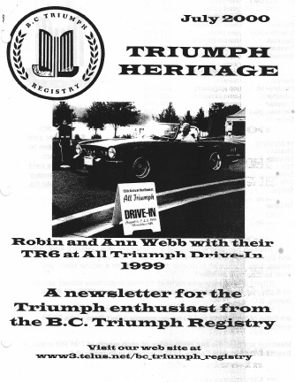 July 2000 Newsletter