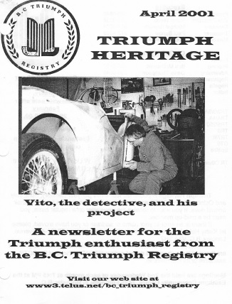 April 2001 Newsletter