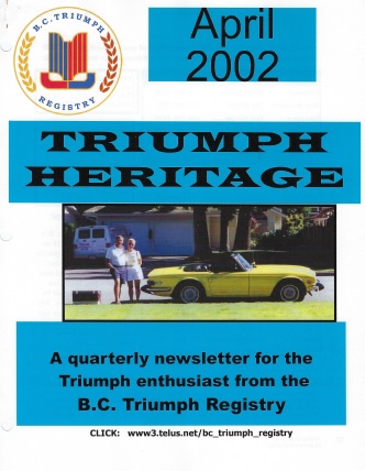 April 2002 Newsletter