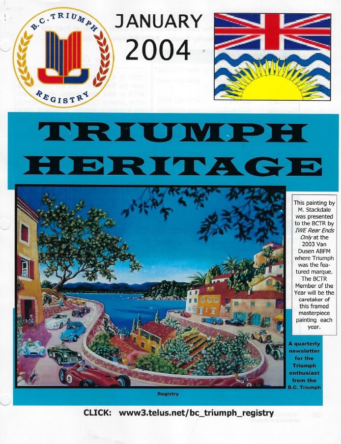 Jan 2004 Newsletter