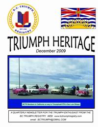 December 2009 Newsletter