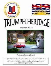 March 2013 Newsletter